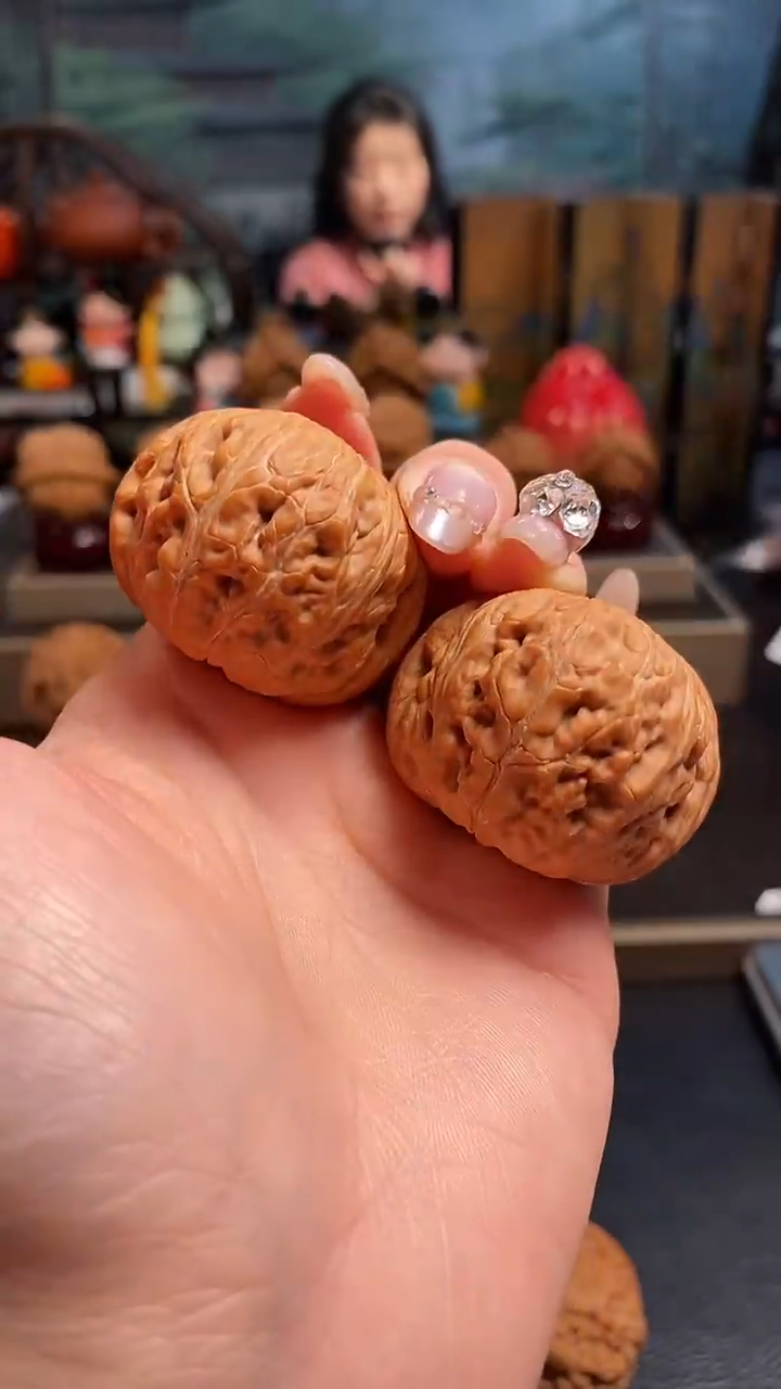 【闪购商品】文玩核桃吊坠D166平谷元宝43