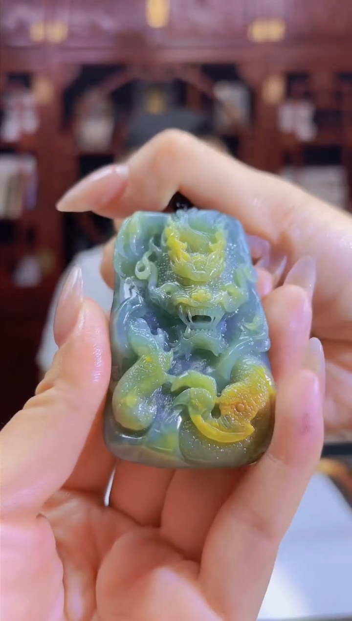 定制翡翠未镶嵌0613/Y/龙