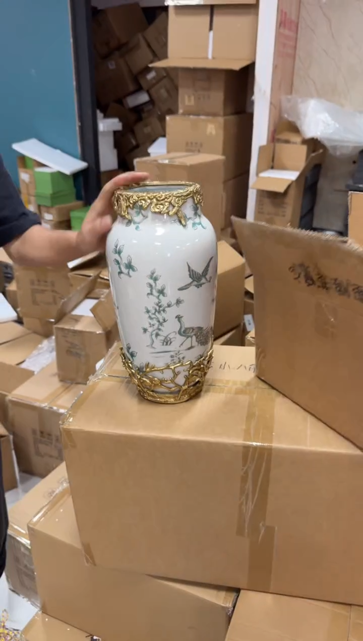 黄铜黛姿家居装饰品摆件  