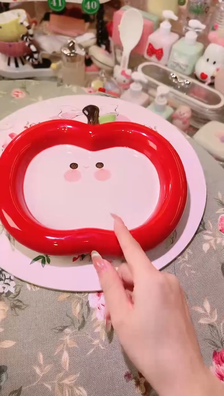 【闪购商品】摆件苹果菜盘品质好，发货快，放心拍