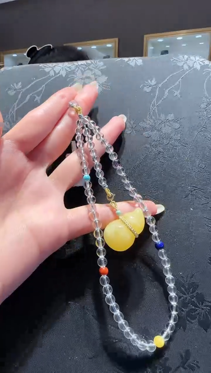 【闪购商品】水晶手机链未镶嵌水晶手机链