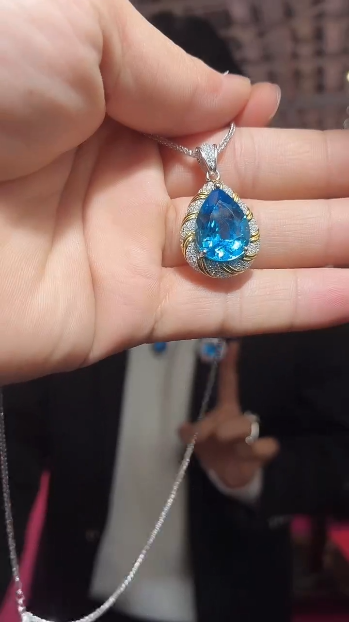 银S925镶嵌托帕石其他（扎德严选）