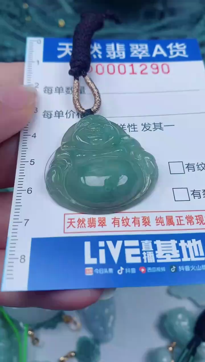 颈饰未镶嵌翡翠00001290