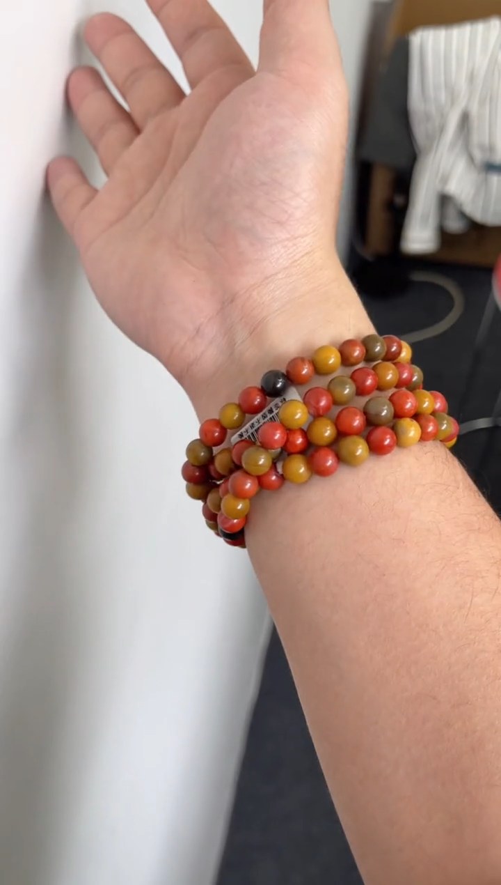 【闪购商品】南红玛瑙A22未镶嵌7mm大山包包浆多圈