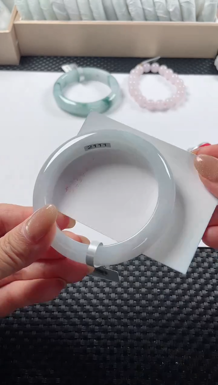 未镶嵌手镯翡翠基地发货H7735 58+