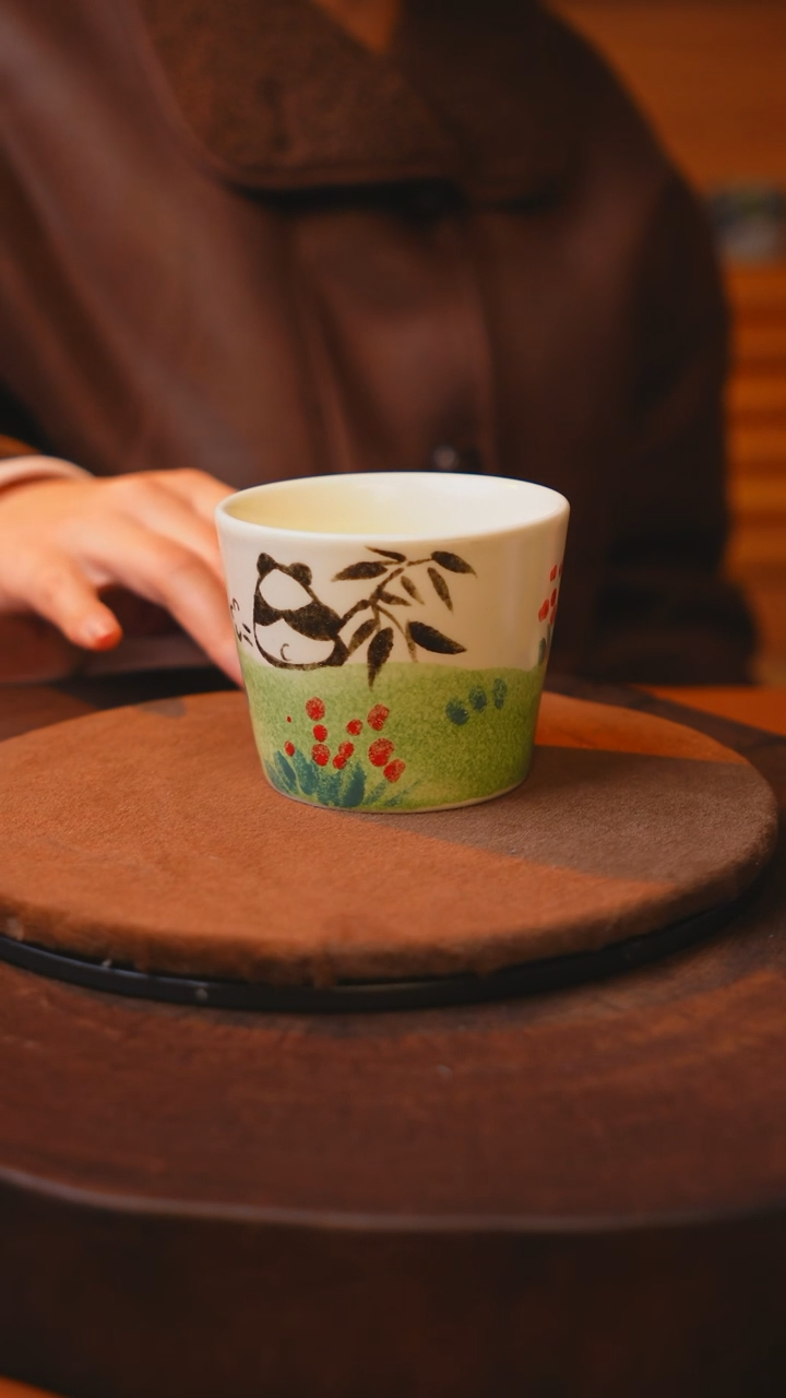 【闪购商品】瓷片景德镇手绘瓷器高温釉下彩--