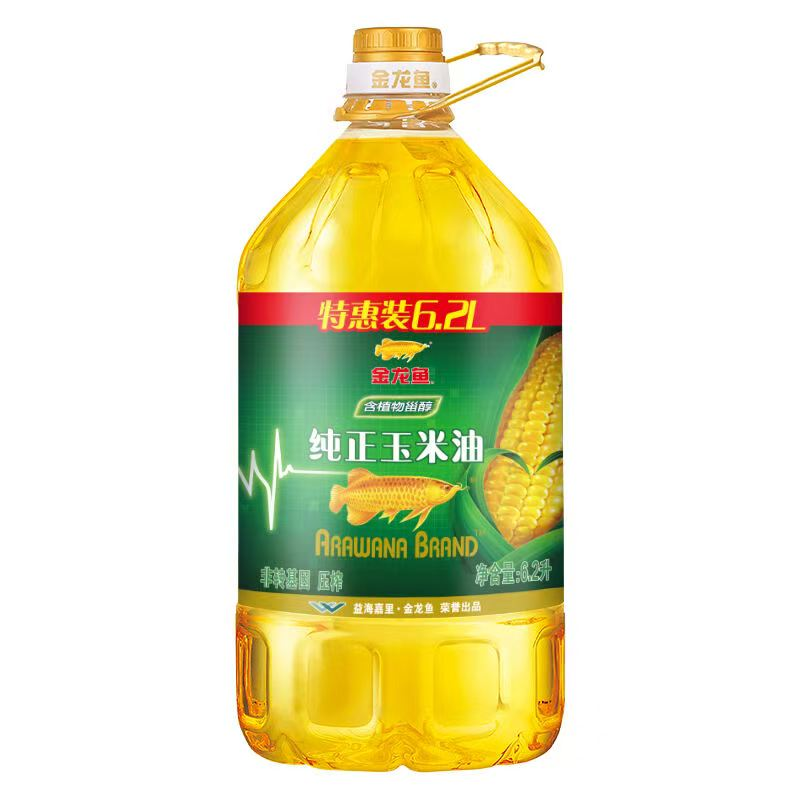 金龙鱼纯正玉米油6.2L