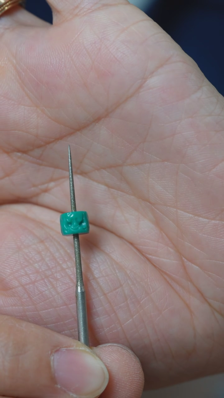 【闪购商品】绿松石松石配珠未镶嵌松石配珠6.4*4.8