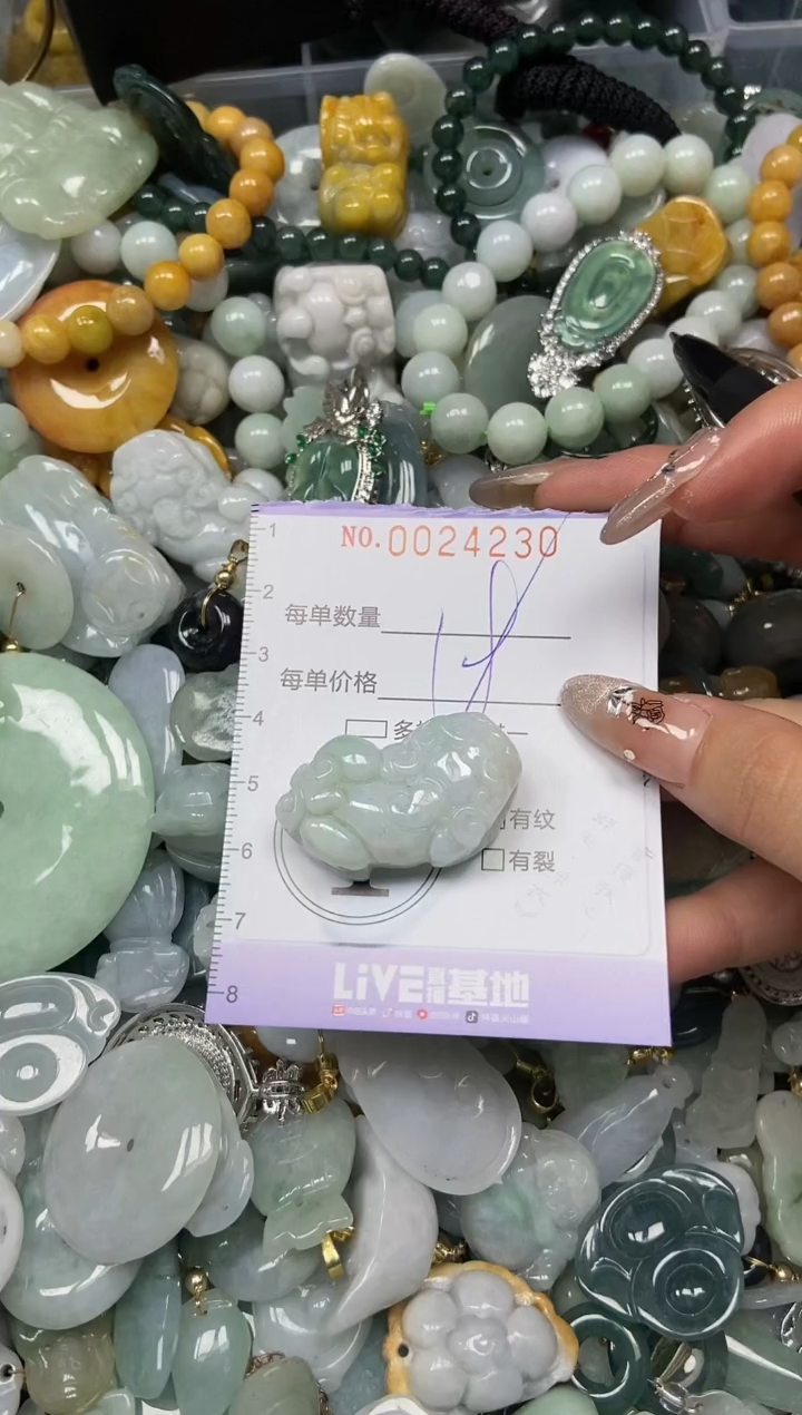 【闪购商品】翡翠颈饰未镶嵌闪购0024230