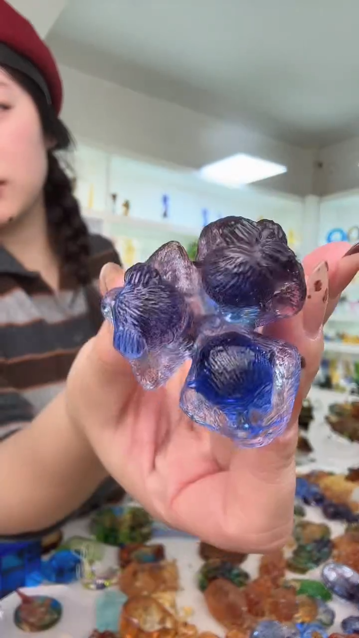 手工艺品琉璃三不猴