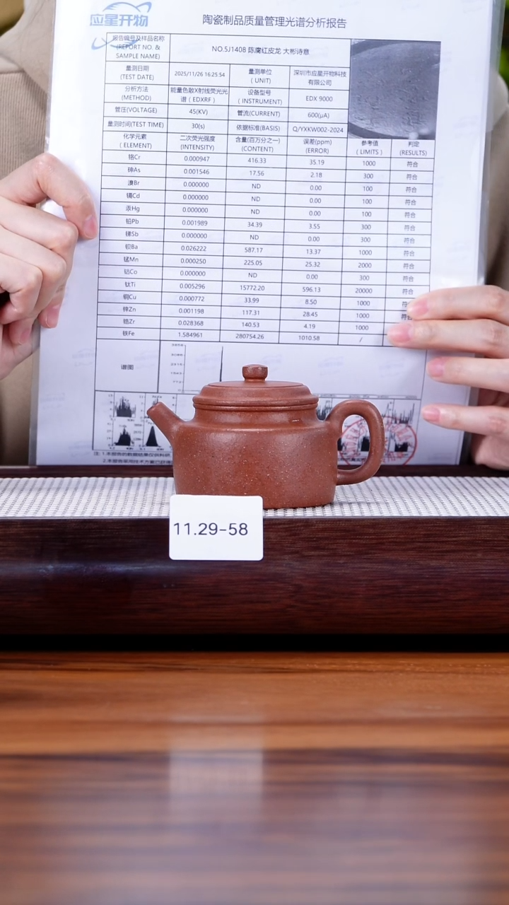 茶壶紫砂爱*你11.29-58  95全 桃花泥 德钟130