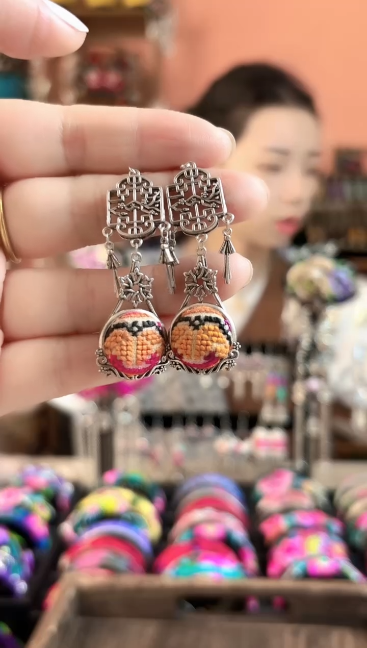 织绣艺枝独绣老绣饰品151开播福利