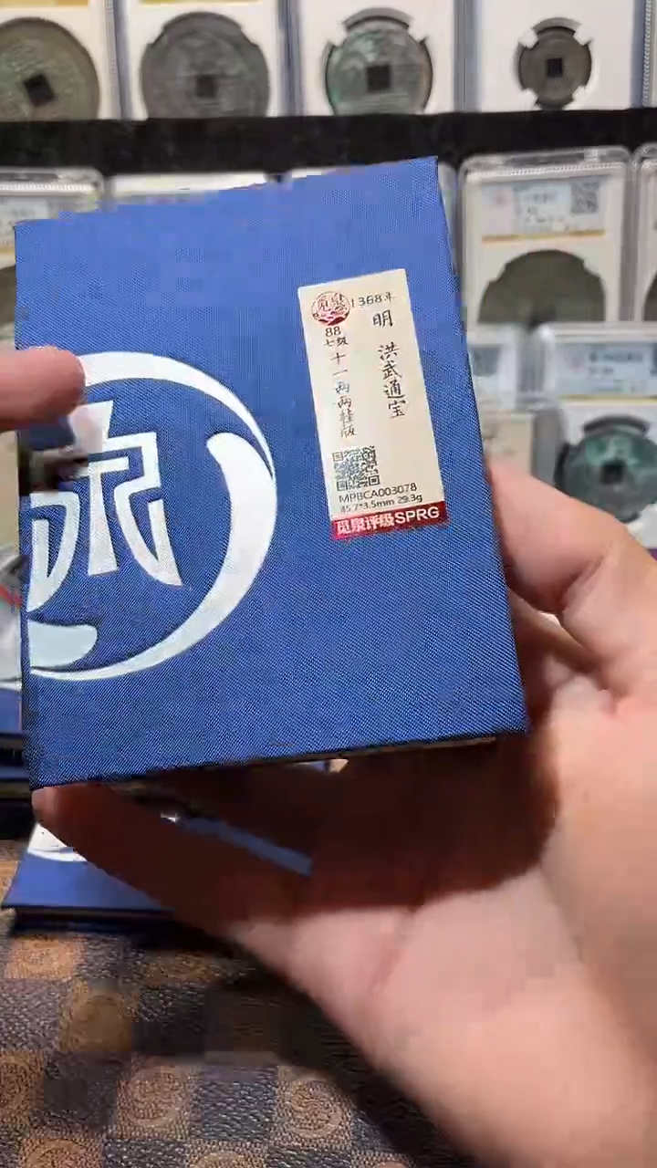 铜A350觅泉洪武通宝十一两3078(斐龍)