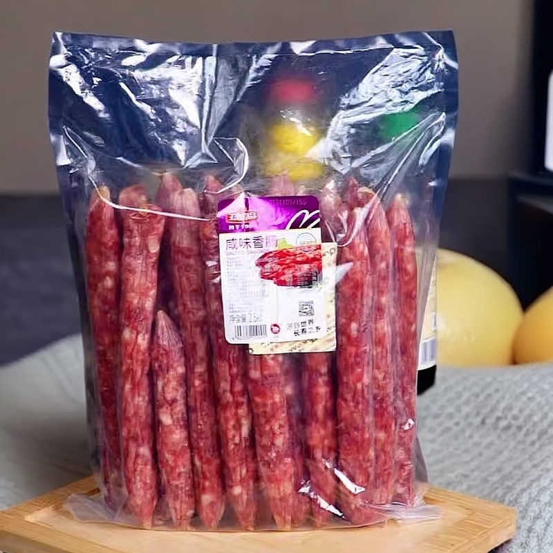 玉兔精选咸味香肠2.5kg散装大包装玉兔香肠