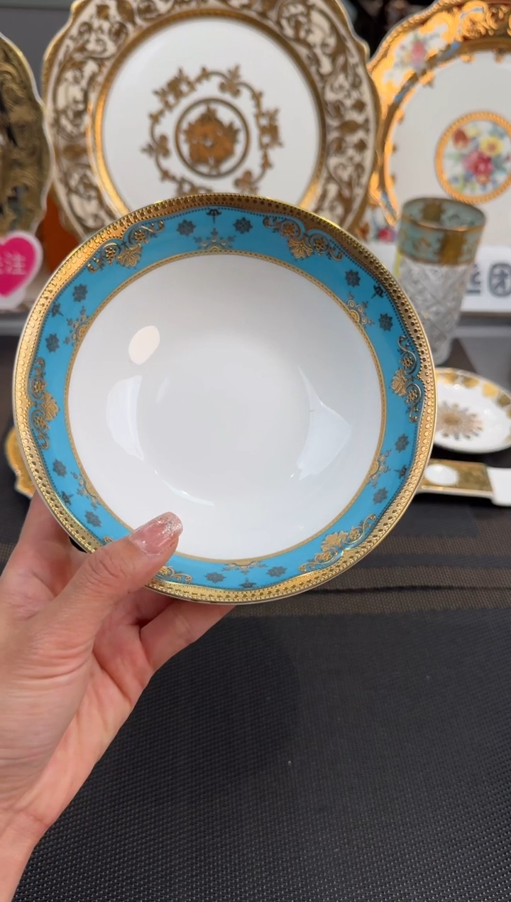【闪购商品】瓷片6英寸水果碗2个福利款