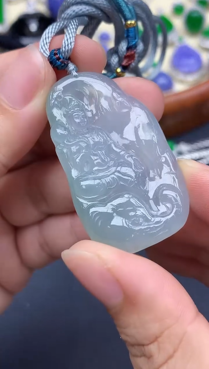 颈饰未镶嵌翡翠117-中国好珍宝