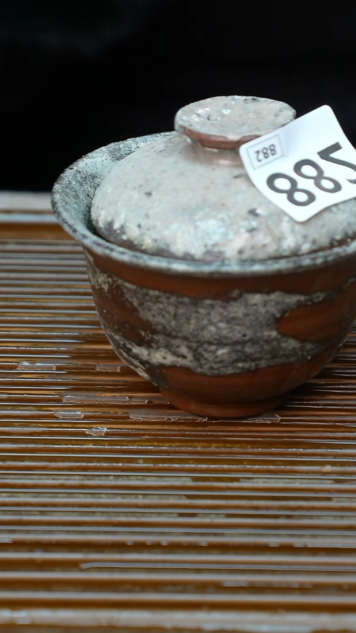 纯手工粗陶茶具每一只不一样