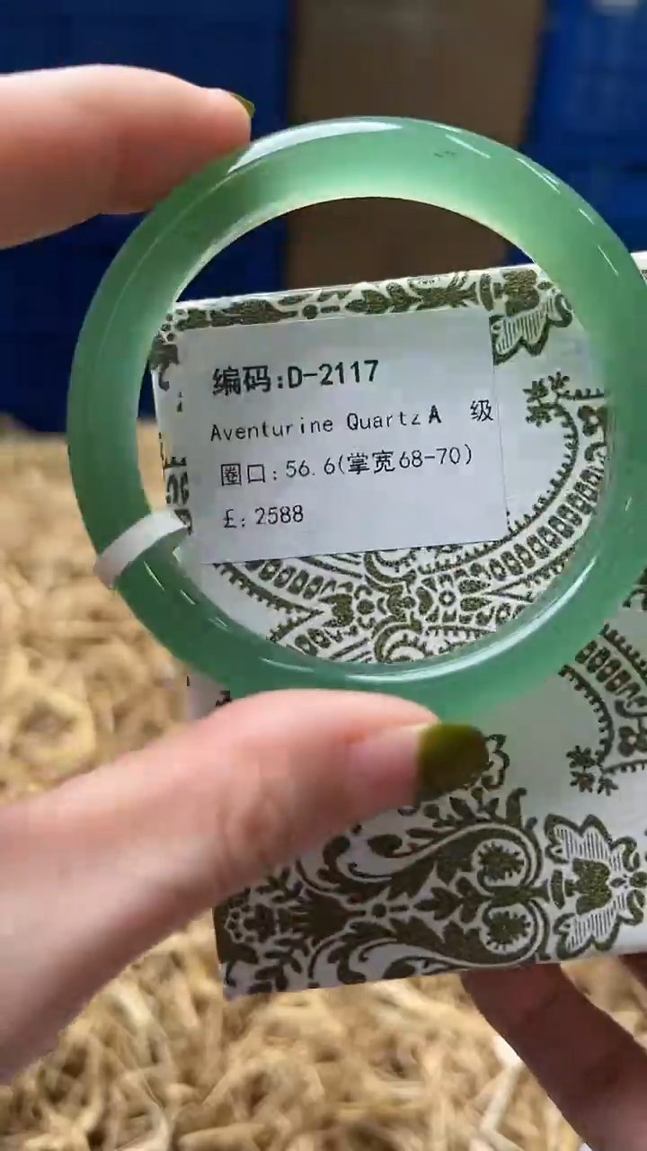 未镶嵌手镯石英质玉D2117