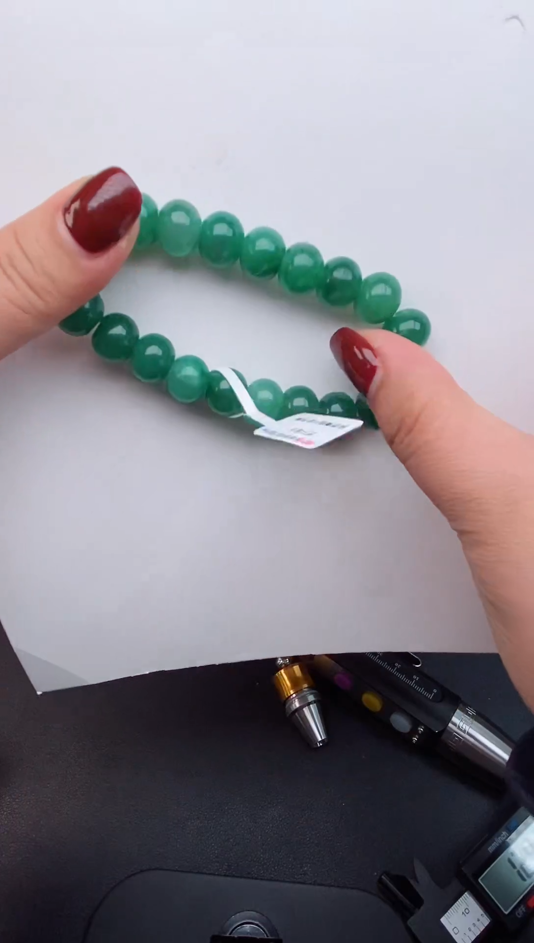 【闪购商品】石英质玉手链未镶嵌43