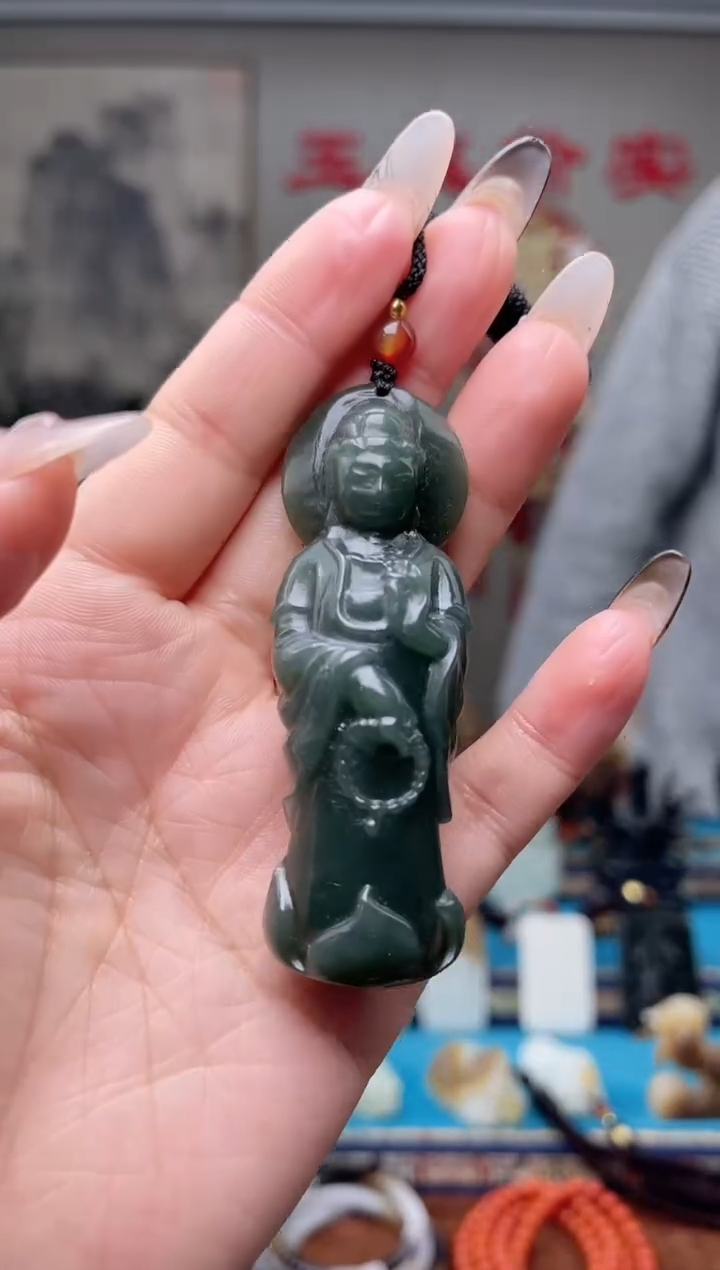 【闪购商品】和田玉挂件未镶嵌1