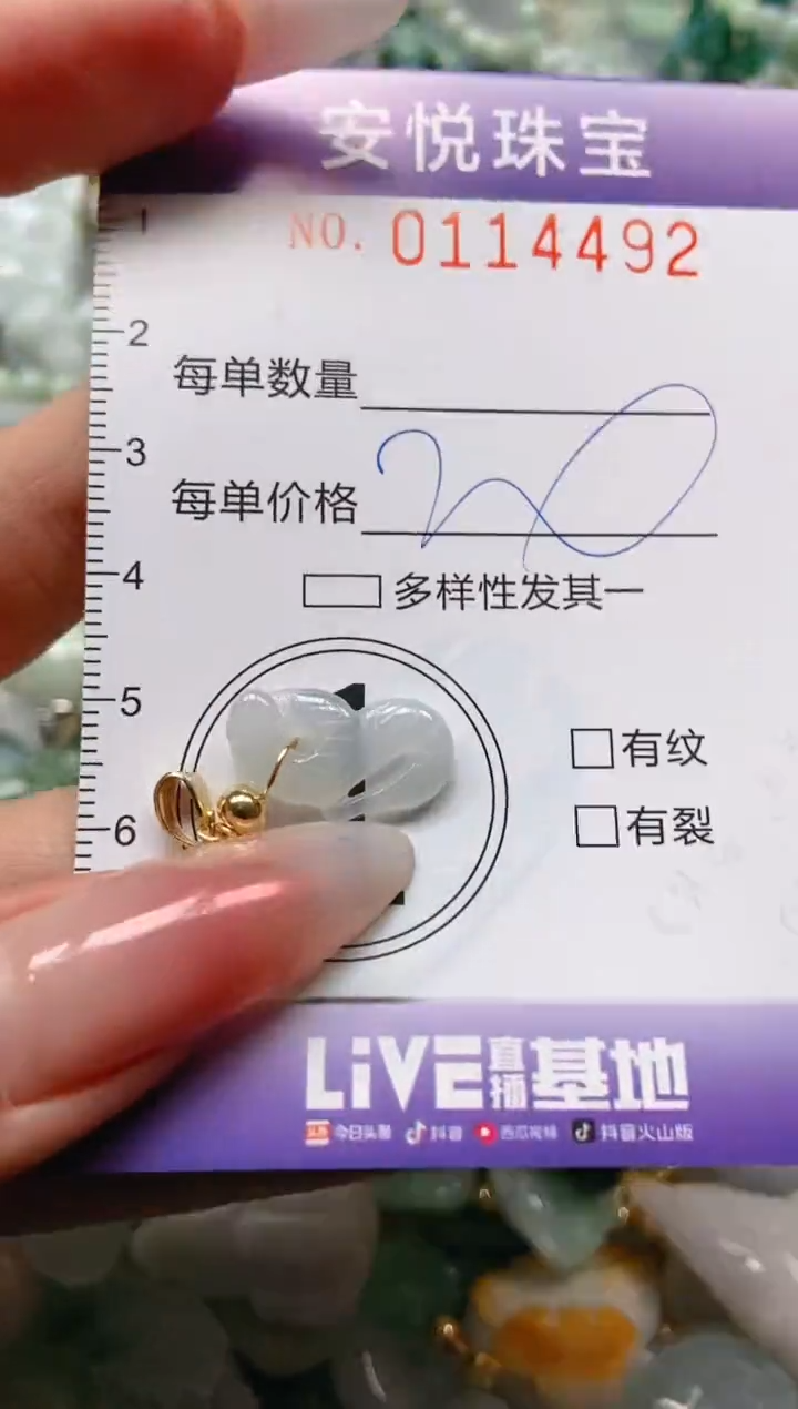 【闪购商品】翡翠颈饰未镶嵌闪购0114492