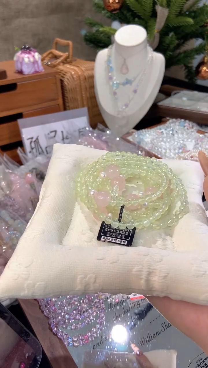 未镶嵌手串水晶孤品捡漏均匀瑕疵介意勿拍