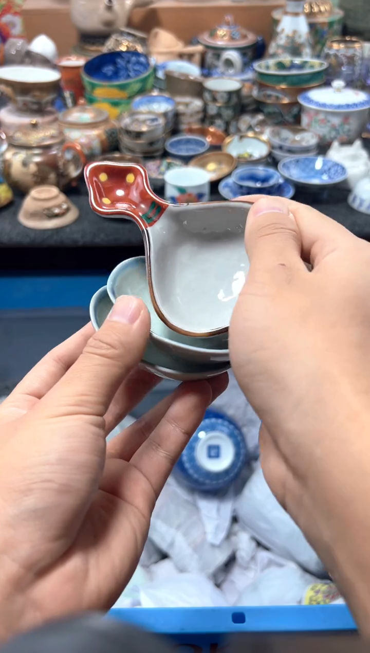 瓷片用****0夏目海外回流瓷器中古品。