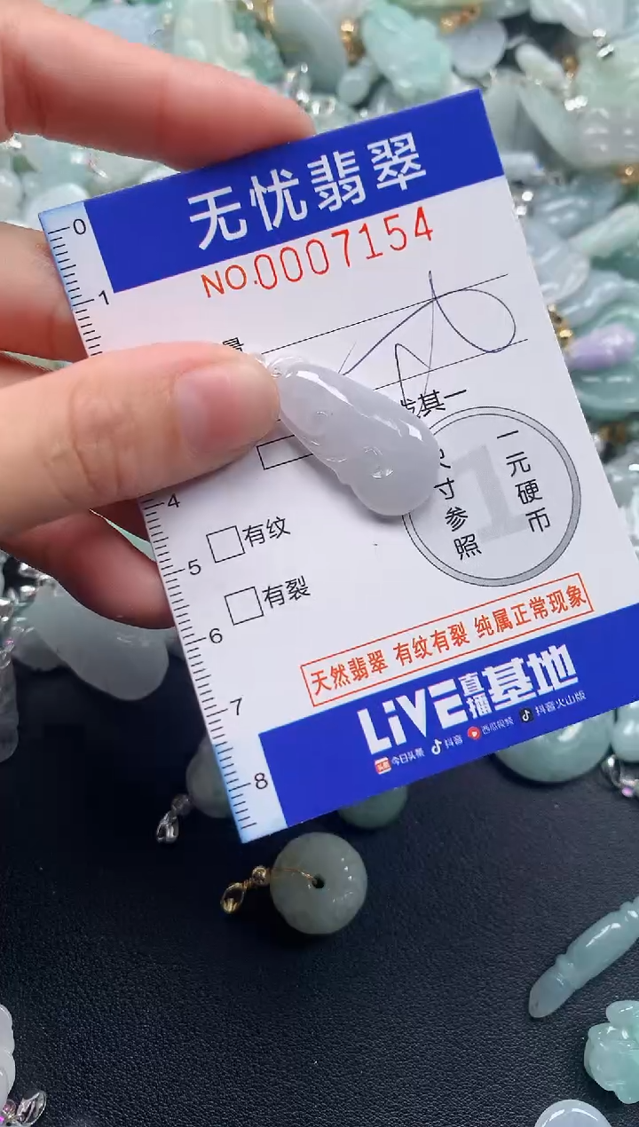 颈饰未镶嵌翡翠7154