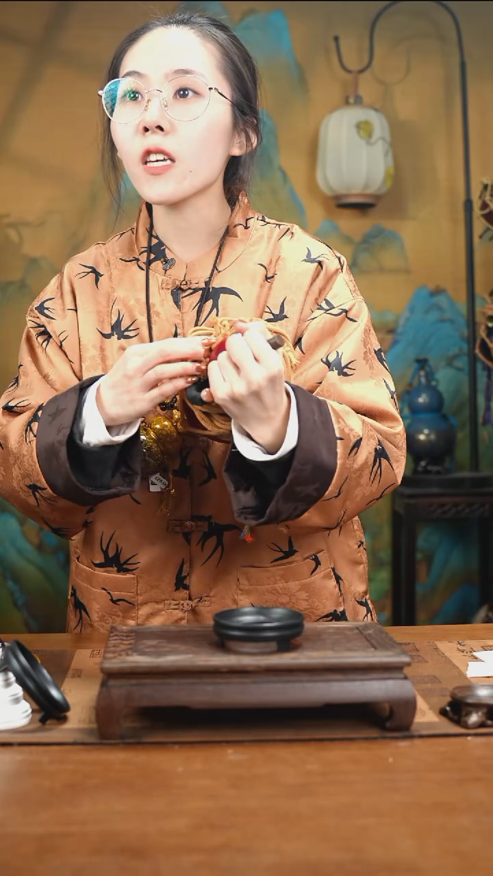 XF028网兜款大漆酒葫芦（现货现发）