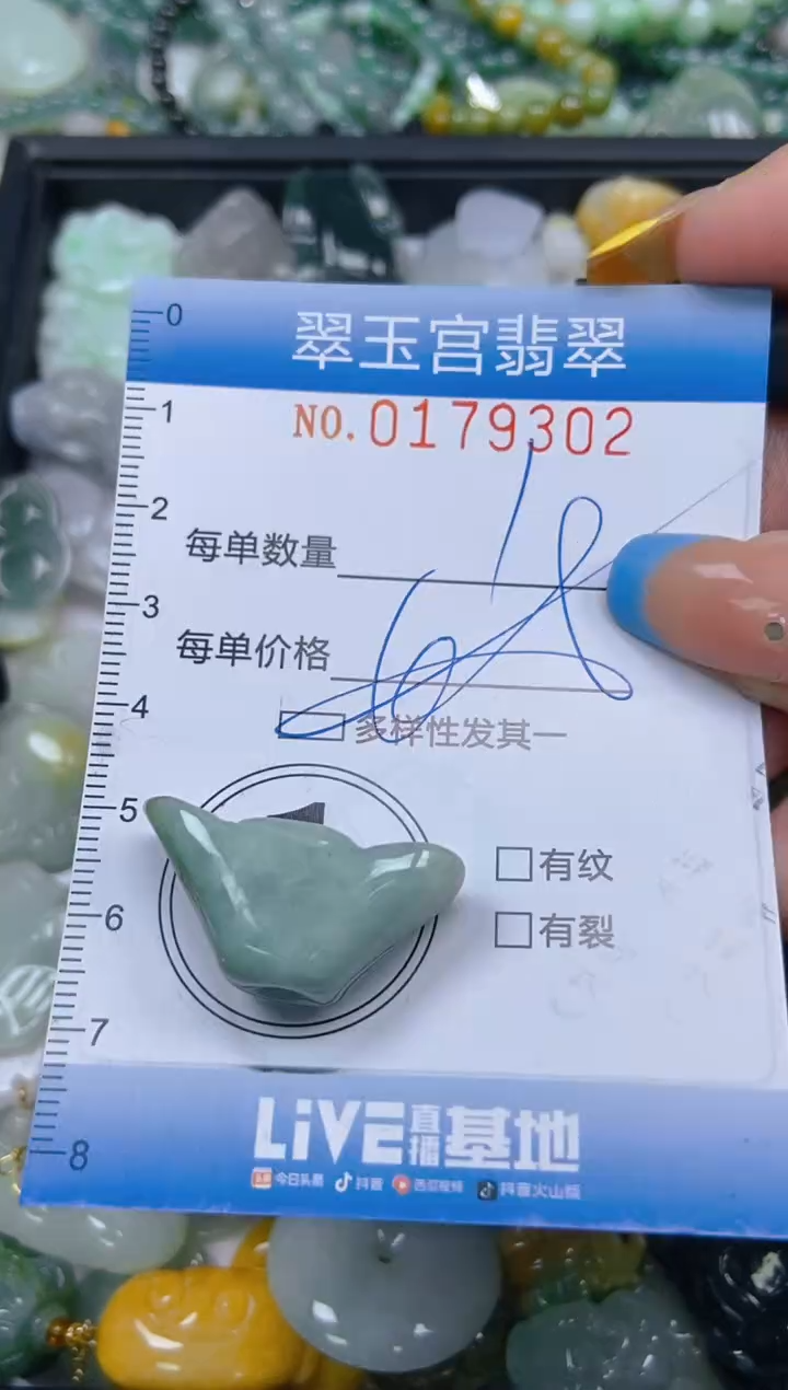 翡翠未镶嵌颈饰闪购0179302