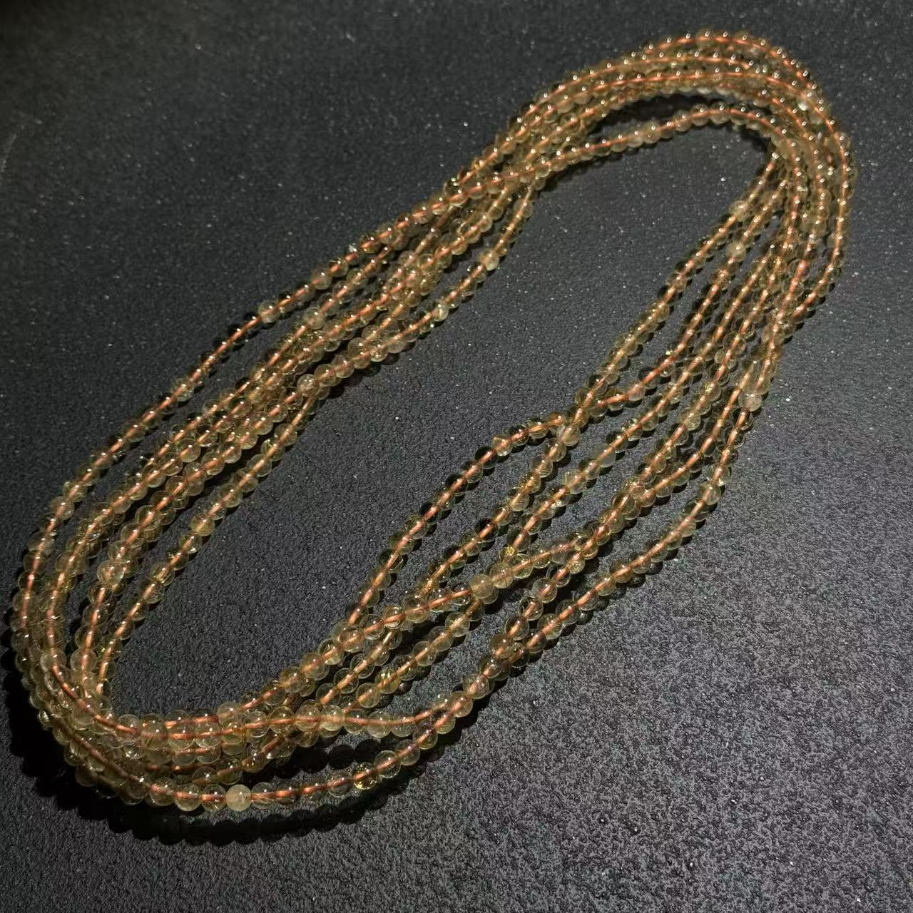 【祁恩水晶】金发晶多圈DS110402——多样性发其一