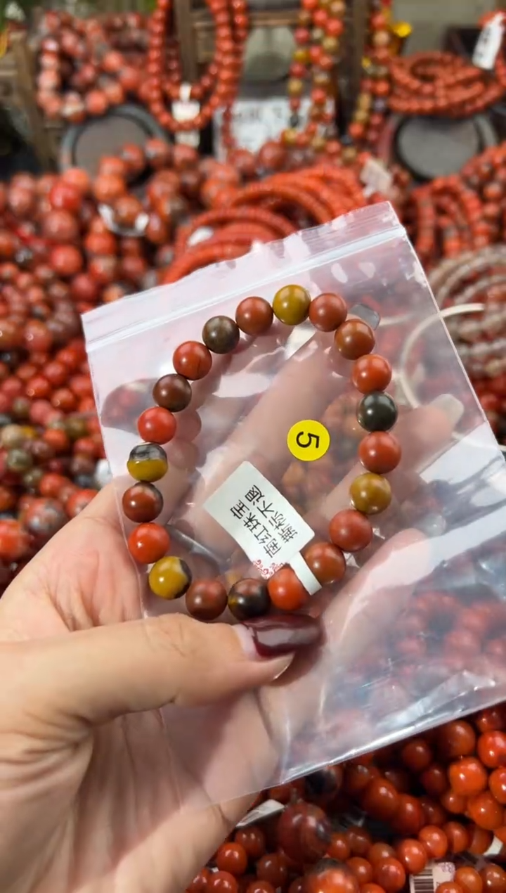 未镶嵌手串南红玛瑙9+