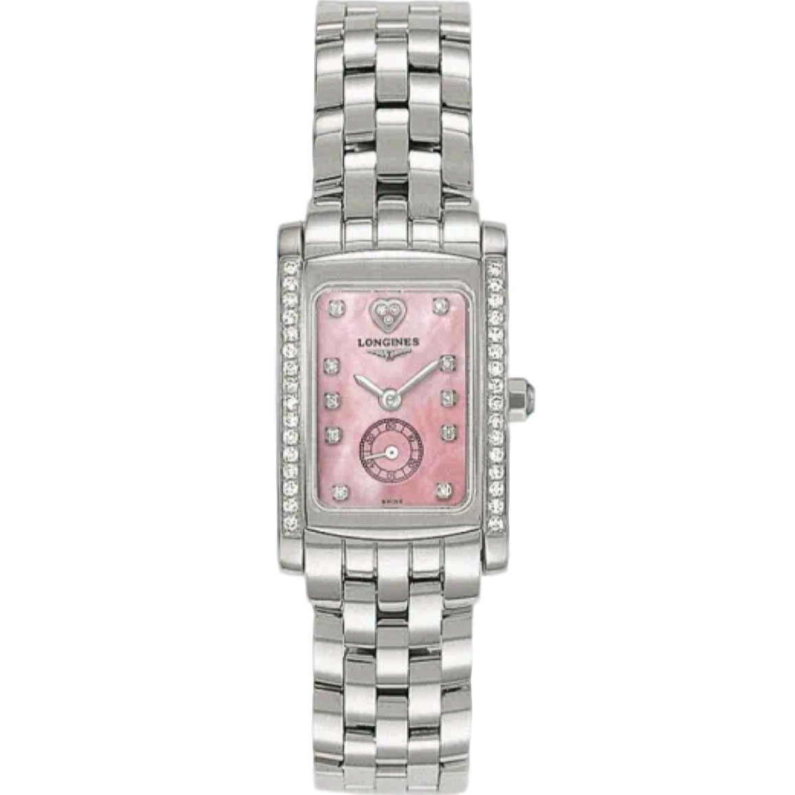 全新未使用 Longines/浪琴 黛卓维纳/瑞士名表L51550936镶钻优雅