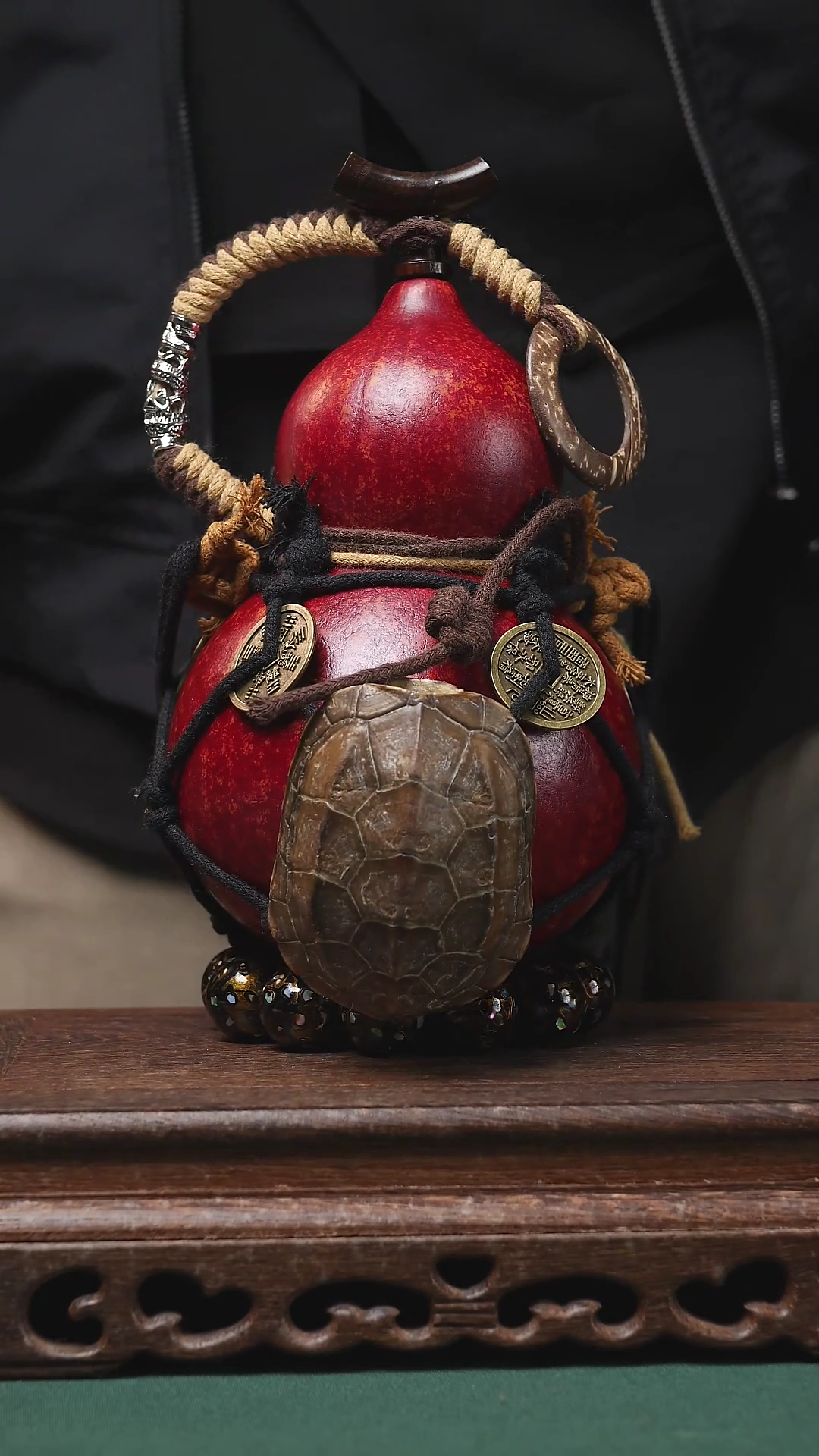 【闪购商品】221大漆酒葫芦一物一图