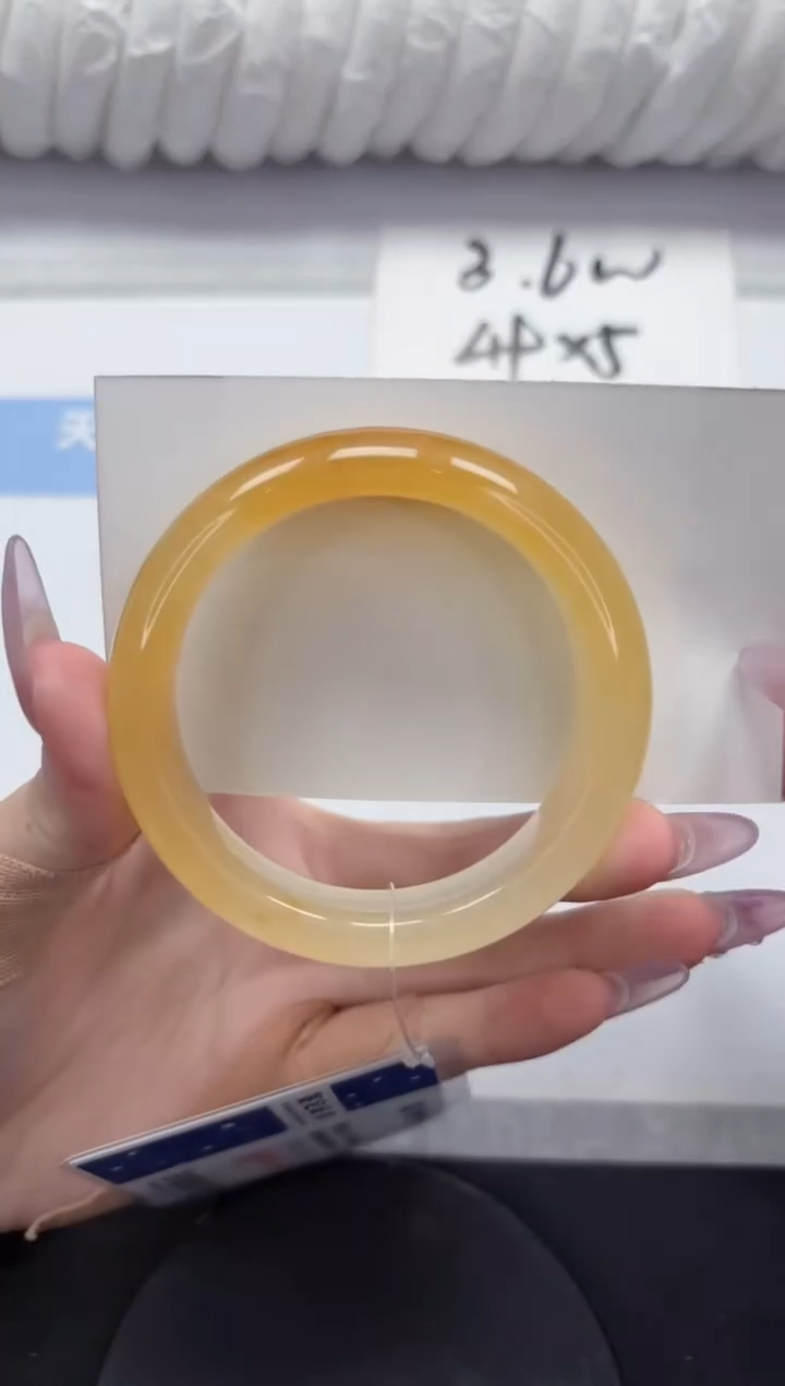 石英质玉手镯未镶嵌A307-56