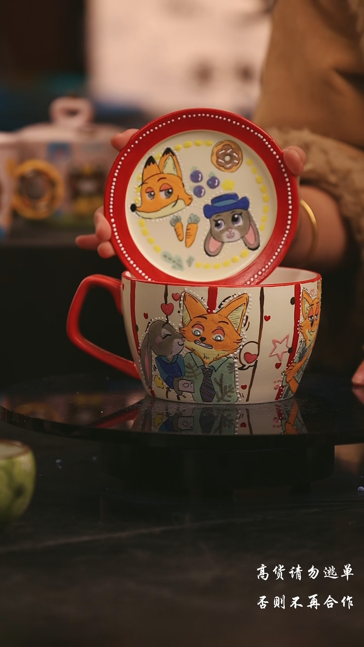 陶瓷景德镇可爱设计师款陶瓷 
