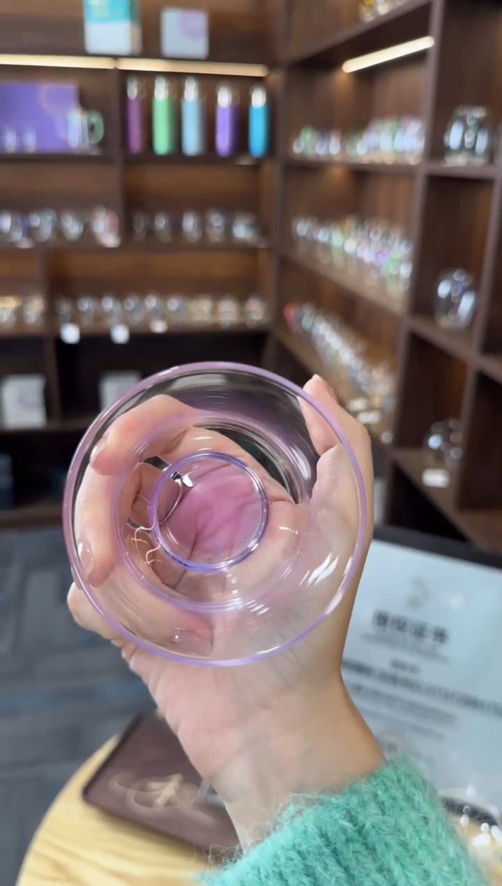 禾器 清杯浅紫色