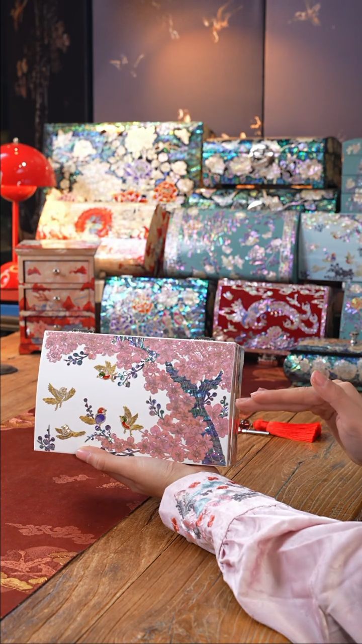 【闪购商品】贝壳摆件豆包家推荐螺钿