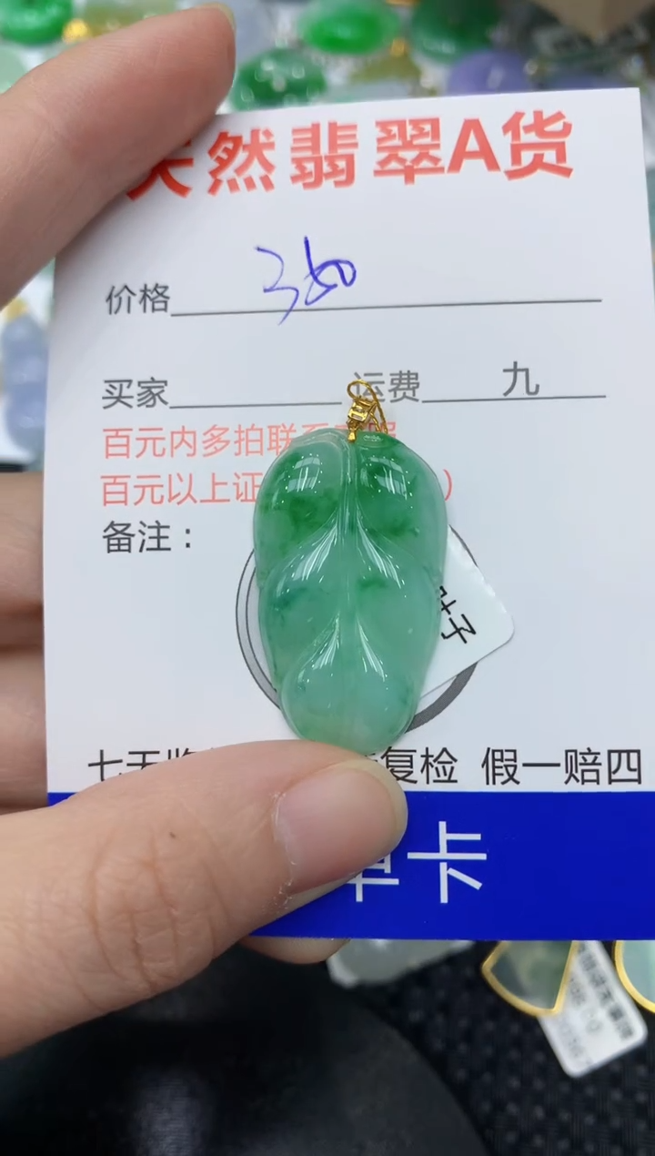 【闪购商品】翡翠颈饰18K金镶嵌111111111111