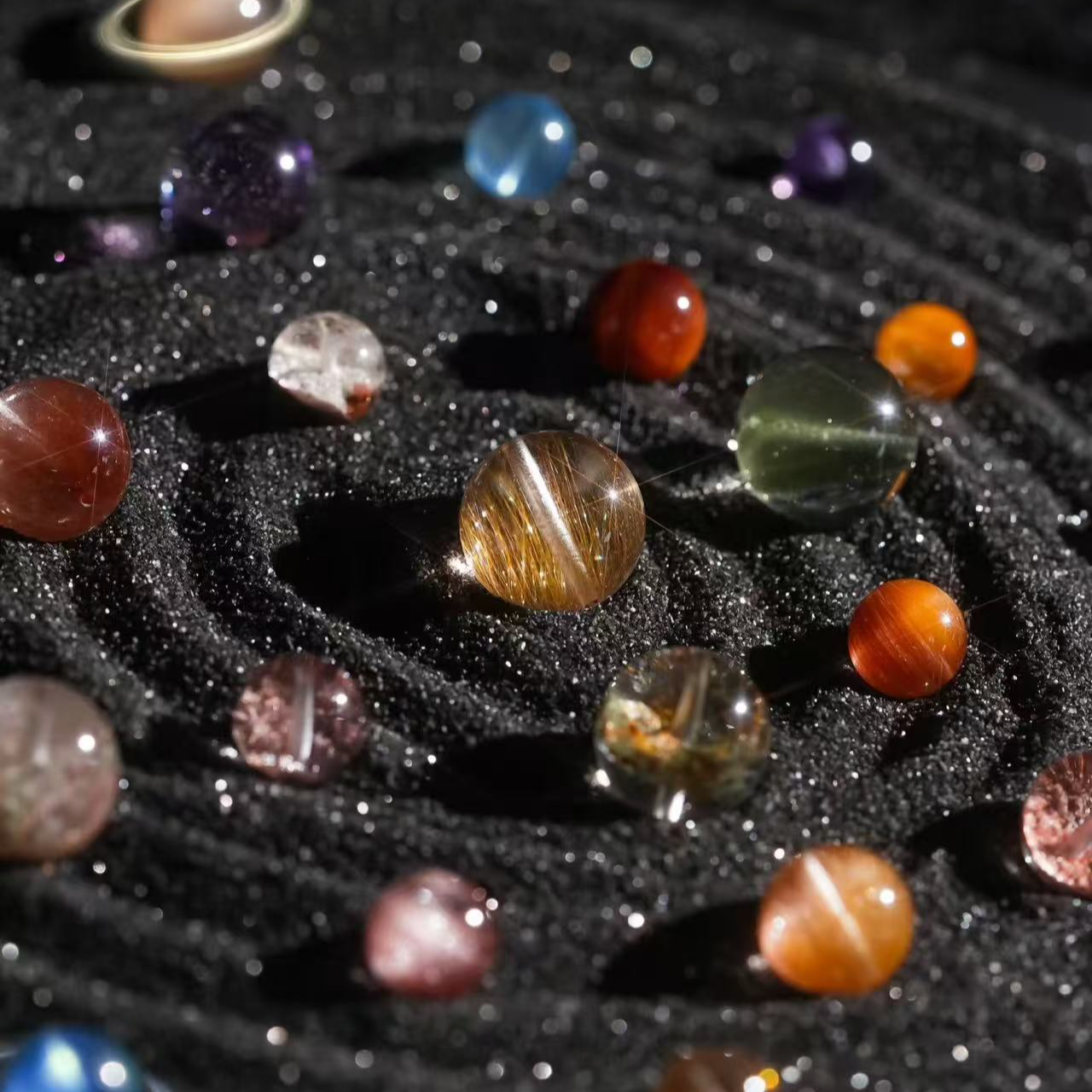 椿屿集3号链接C001~C99水晶DIY串珠