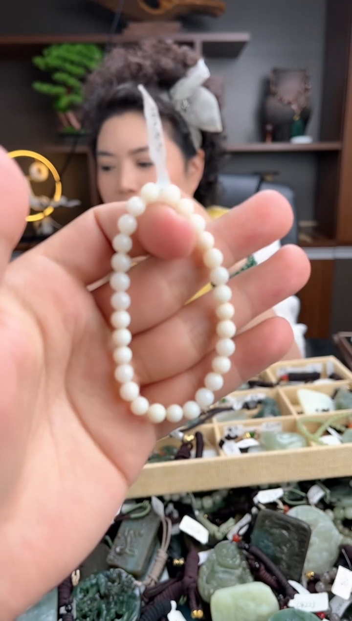 和田玉未镶嵌颈饰多样性发货，一物一拍