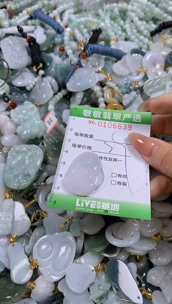 【闪购商品】翡翠颈饰未镶嵌闪购0106639