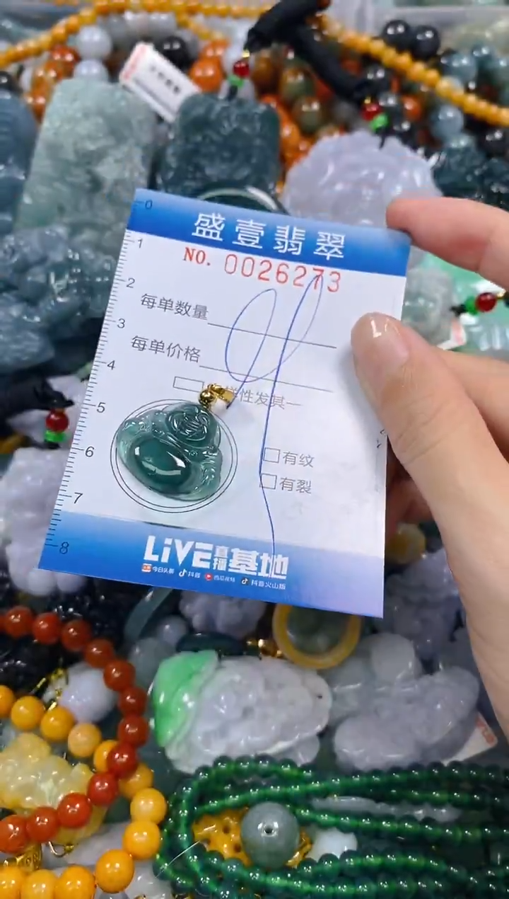 颈饰未镶嵌翡翠闪购0026273