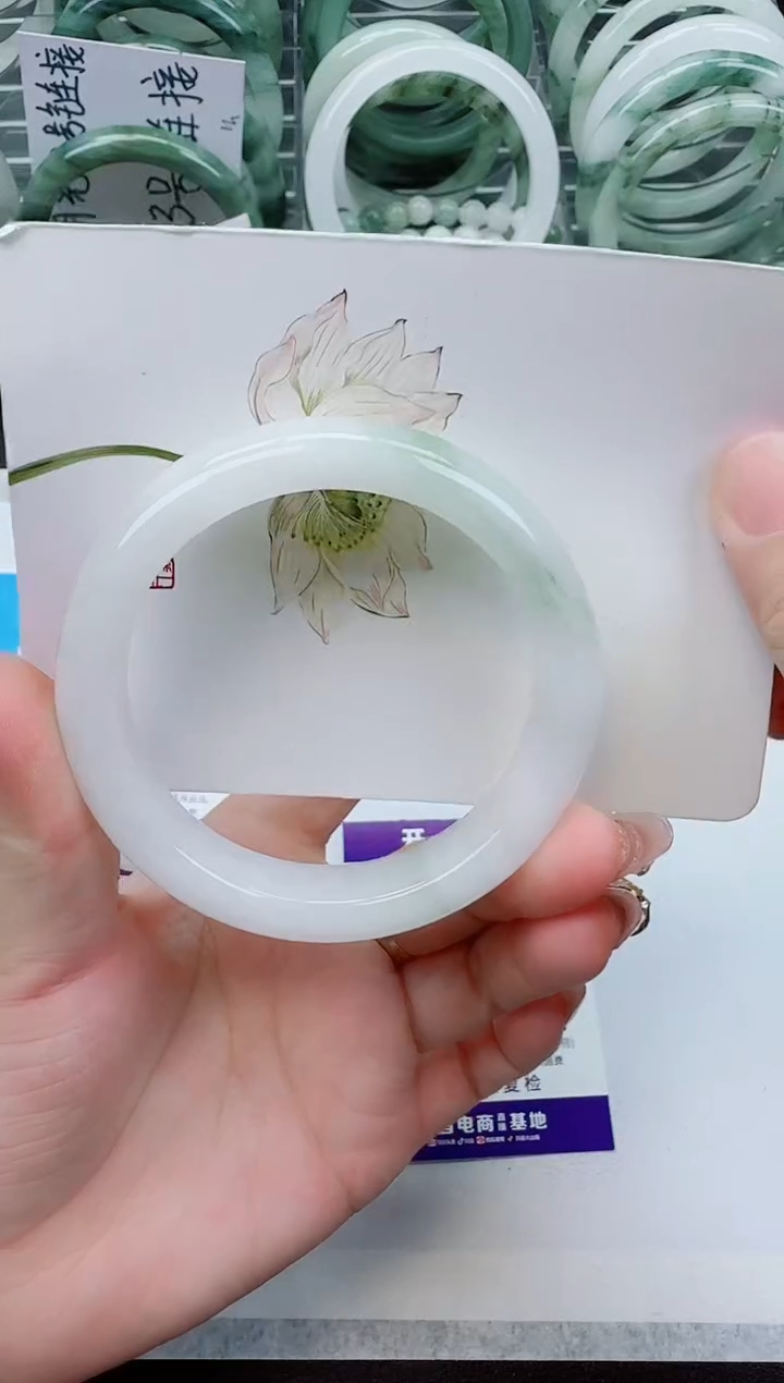 【闪购商品】石英质玉手镯未镶嵌238号/59-60圈