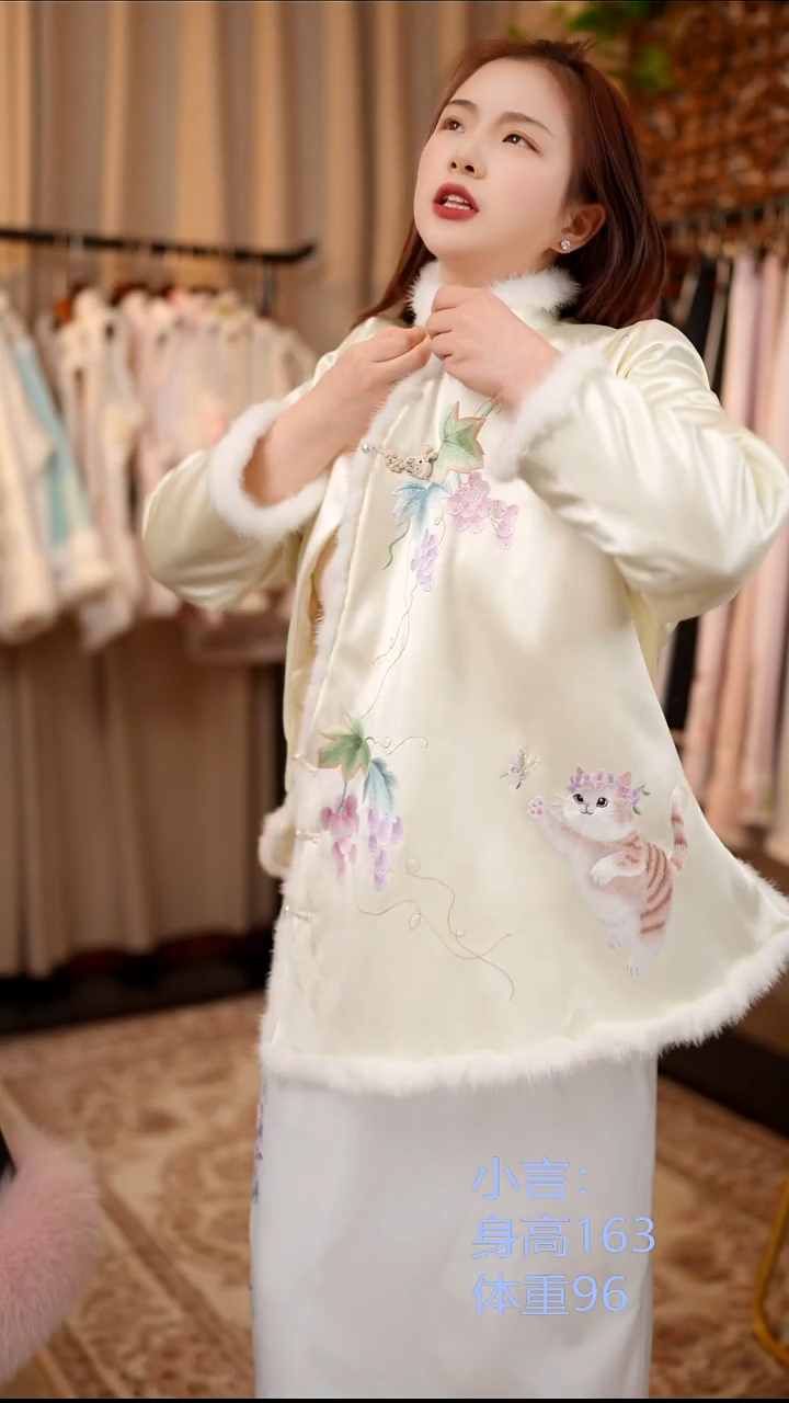 织绣定制不退不换桑蚕丝小猫咪