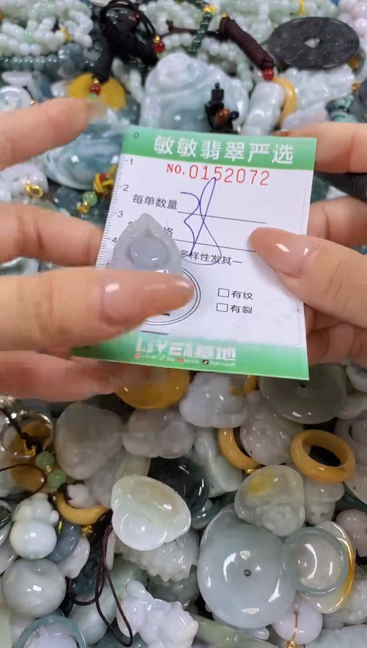 翡翠未镶嵌颈饰闪购0152072