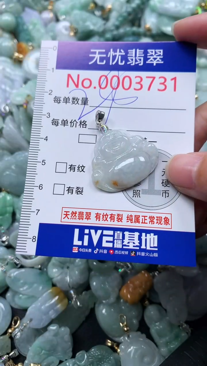 颈饰未镶嵌翡翠3731