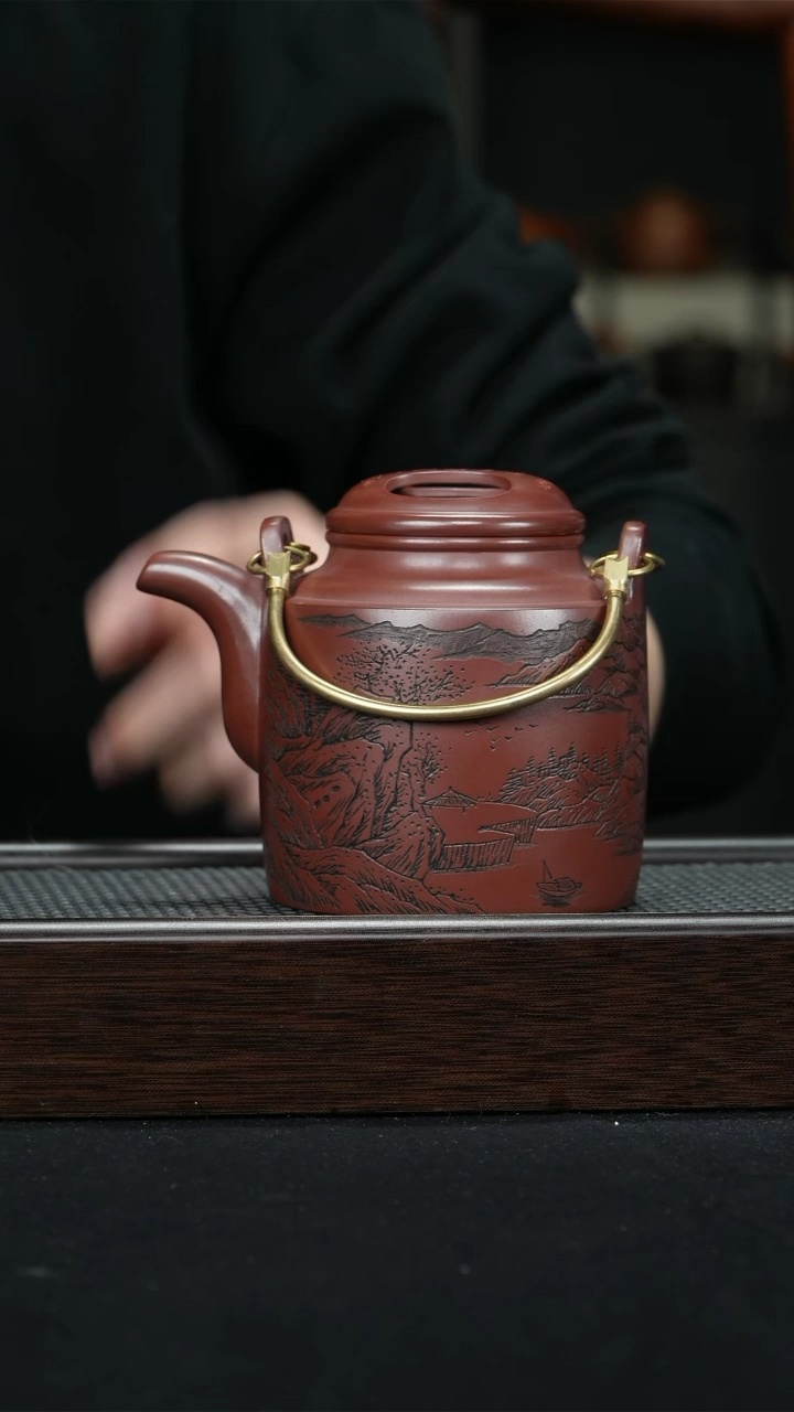 【闪购商品】紫砂茶壶宜兴紫砂壶480cc0384