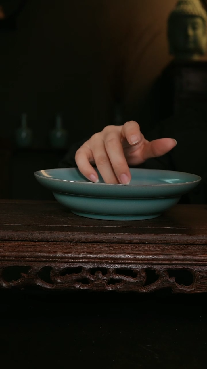 【闪购商品】其他仿古手工折沿盘