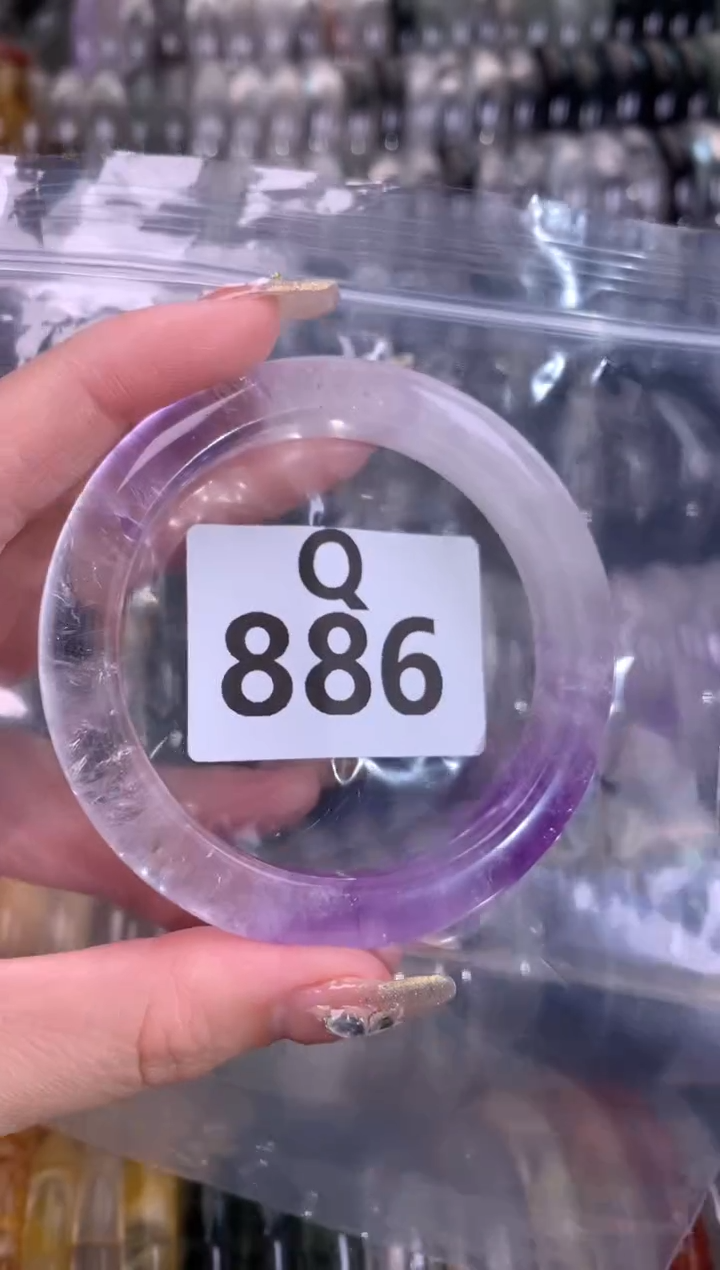 【闪购商品】水晶水晶手镯未镶嵌886-55